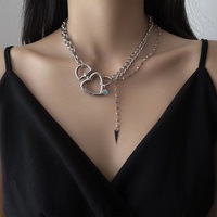 Alt heart chain necklace - Thumbnail 1
