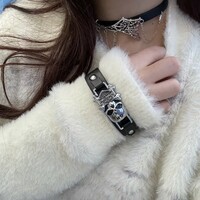 Punk spider web choker - Thumbnail 3