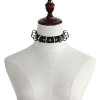 Cyber punk rings choker - Thumbnail 1