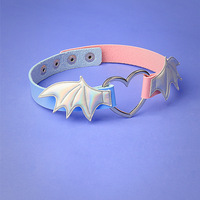 Punk evil wings choker - Thumbnail 6
