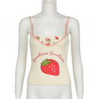 Sweet Strawberry Cami Top - Thumbnail 1