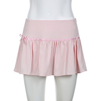 Coquette Pink Mini Skirt - Thumbnail 2
