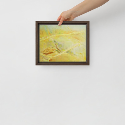 Framed canvas - the beginning of life