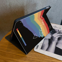 Rainbow Pattern Cover For iPad Mini Air Pro IPMC302 - Thumbnail 1