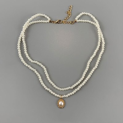 Fairy core pearl vintage necklace - Thumbnail 5