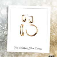 Mix and Match Hoop Earring Set - FINAL SALE - Thumbnail 1