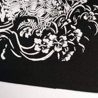 Turtle with Waves & Frame Japanese Sew-on Patches - Thumbnail 2