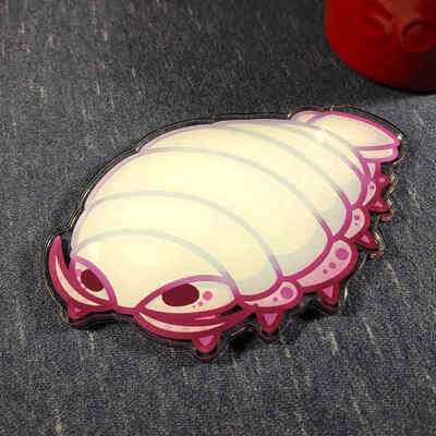 Giant isopod coaster
