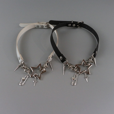 Stars punk choker