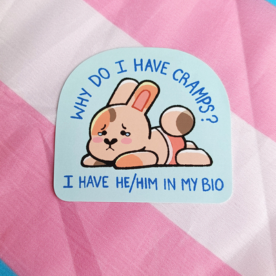 Why do i have cramps? i have he/him in my bio