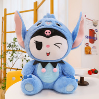 Blue Undercover Kuromi In Stitch Plush Toys Doll - Thumbnail 5