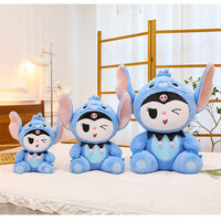 Blue Undercover Kuromi In Stitch Plush Toys Doll - Thumbnail 4