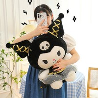 Gothic Black Kuromi Plush Toy - Thumbnail 1