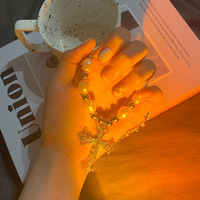 Alt pearl cross necklace - Thumbnail 3