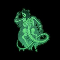 slime guy glow-in-the-dark sticker - Thumbnail 1