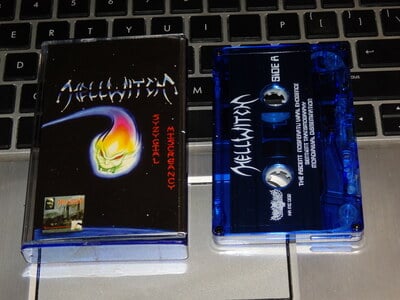 SYZYGIAL MISCREANCY (+TERRAASYMMETRY) – LIMITED EDITION, HAND #'d blue cassette! (ONLY 150 MADE!)