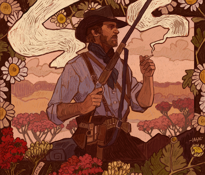 Arthur Morgan print