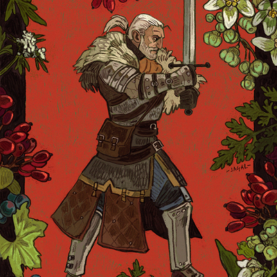 Geralt of rivia print - Thumbnail 4