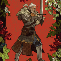 Geralt of Rivia print