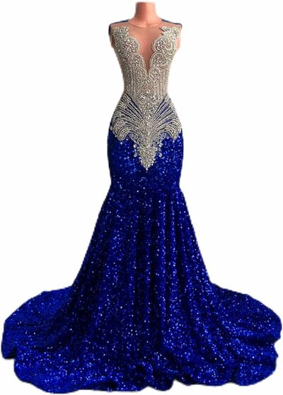 New Arrival 2024 Sparkly Silver Diamonds Mermaid Prom Dress Halter Crystal Rhinestones Wedding Party Birthday Evening Gown Robes,1777