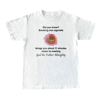 Free Shipping-TO MEET THE GOD 11 MINS CLOSER TEE - Thumbnail 1