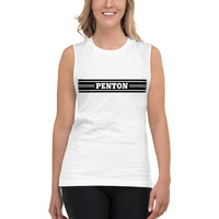 Penton Black Stripe Moto Muscle Shirt (F) - Thumbnail 2