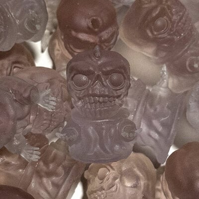 Rubber glass mini meltdown