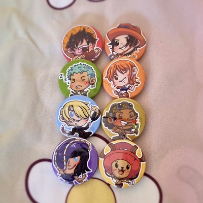 One piece buttons