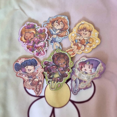 Winx & trix stickers