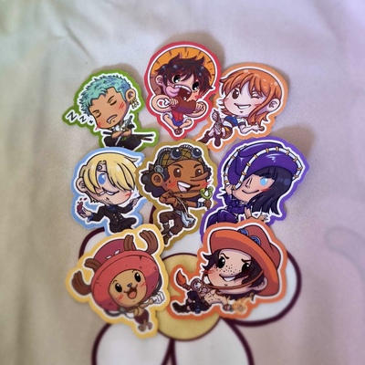 One piece stickers