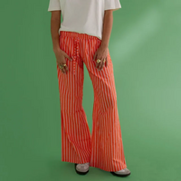 Y2K WIDE LEG STRIPED PANT   - Thumbnail 3