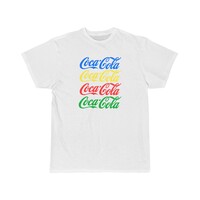 COLORFUL COCACOLA T SHIRT - Thumbnail 1