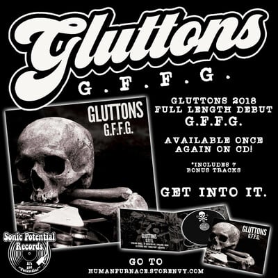 Gluttons g.f.f.g. debut full length cd