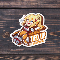 I'm a litted tied up..! Darkness - Sticker | Konosuba Vinyl Decal | Isekai Bumper Sticker - Thumbnail 2