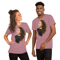 Alisa Portrait Unisex Tshirt - Thumbnail 4