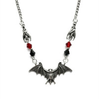 Halloween bat necklace - Thumbnail 2