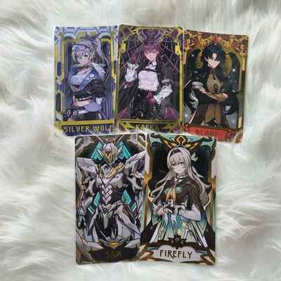 (set of 5)  honkai star rail stellaron hunters bundle 