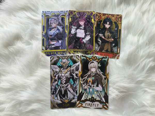 (SET OF 5)  Honkai Star Rail Stellaron Hunters Bundle 