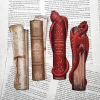 Old Book Spine Bookmarks - Thumbnail 3