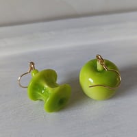 Simulation Apple Asymmetrical Earrings - Thumbnail 4