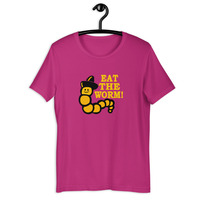 Eat the worm t-shirt Unisex - Thumbnail 12
