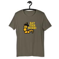 Eat the worm t-shirt Unisex - Thumbnail 15