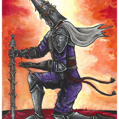 Blasphemous 2 penitent one signed art print 