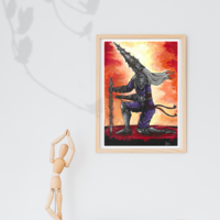 Blasphemous 2 Penitent One signed art print  - Thumbnail 2