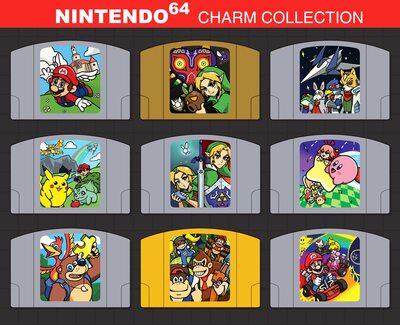 N64 Charms