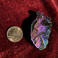 Tentacle Heart enamel pin - Thumbnail 4