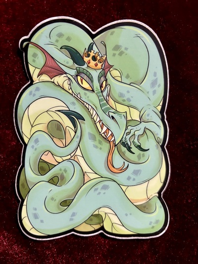 Prince Lindworm sticker