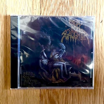 Nunslaughter 'red is the color of ripping death' cd - Thumbnail 4