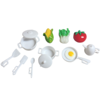 50pcs. Miniature Fashion Doll Food/Utensil Set - Thumbnail 1