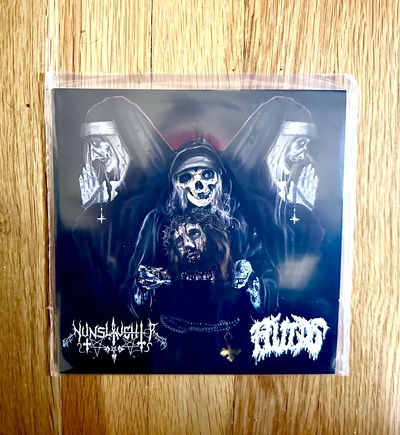 Nunslaughter / Fluids 'split' CD